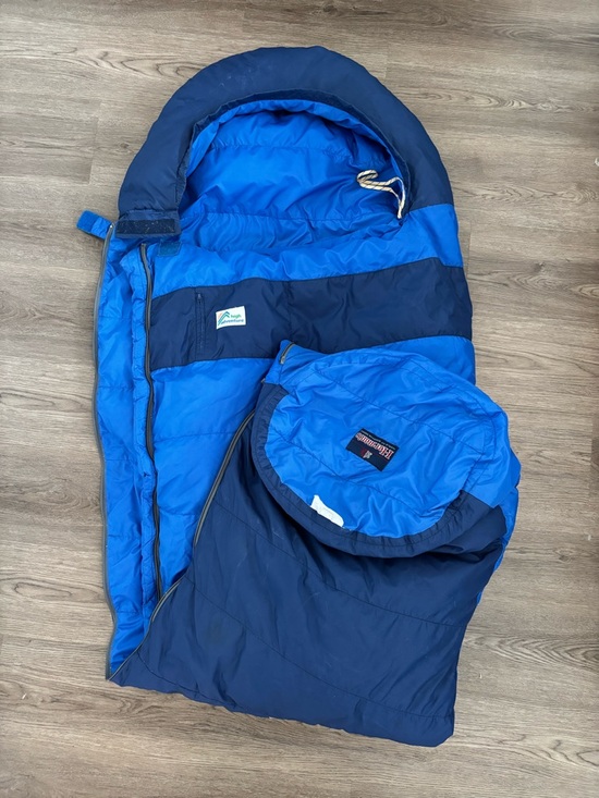 Herman’s Other - Vintage Herman’s high adventure Down Filled Below Freezing Camping Sleeping Bag